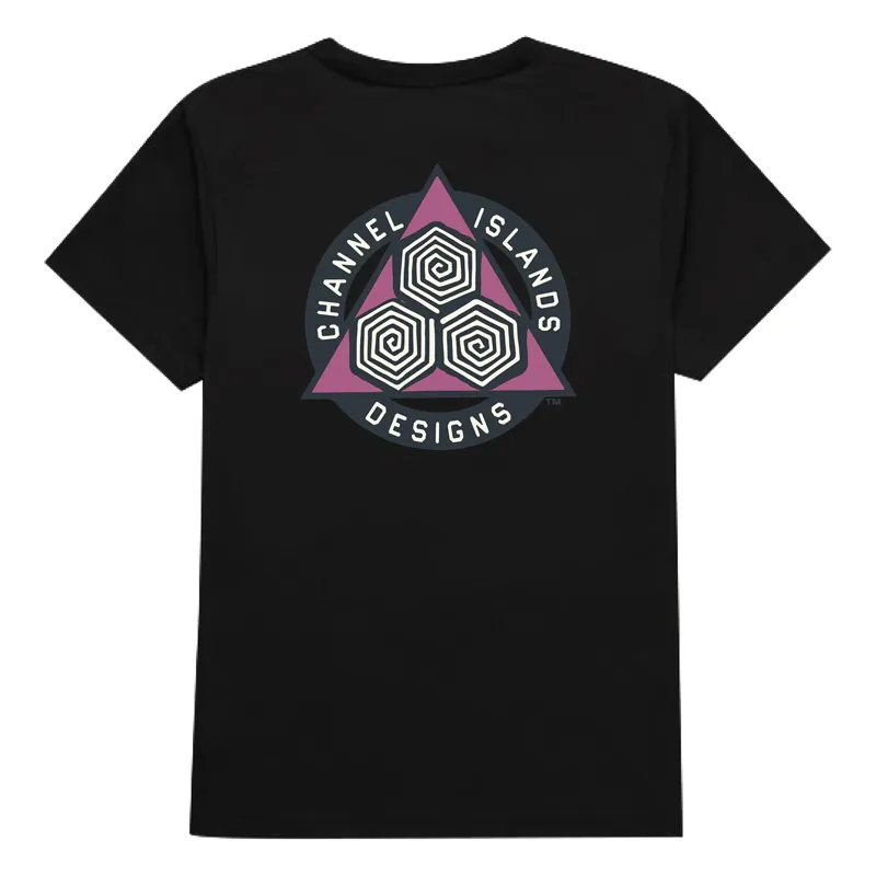 Channel Islands Diamond Tee in Black
