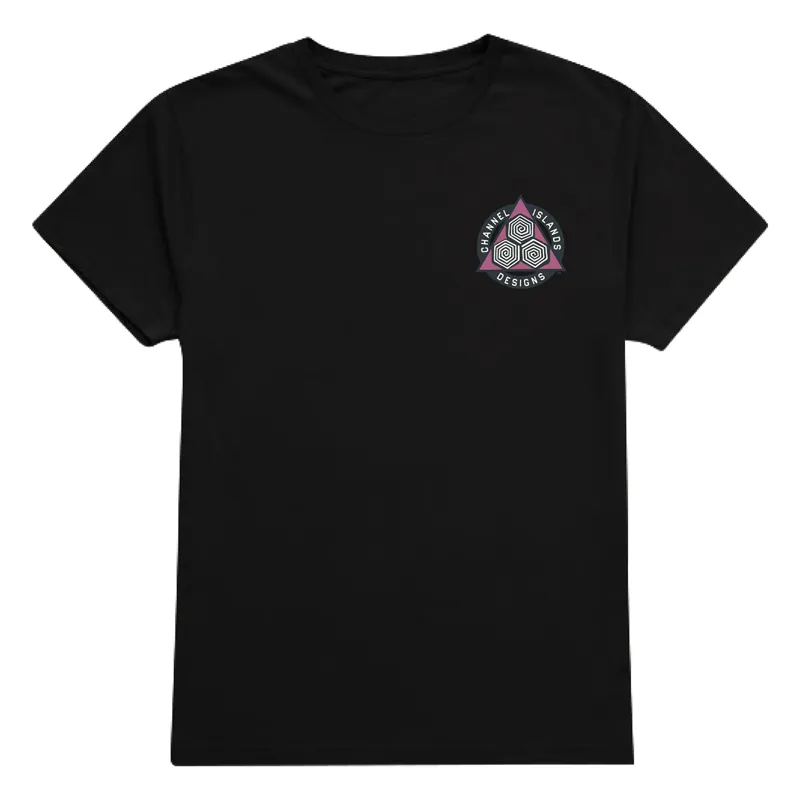 Channel Islands Diamond Tee in Black-1