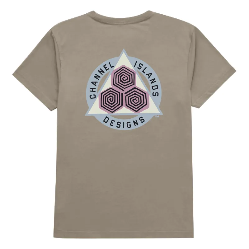 Channel Islands Diamond Tee in Fog