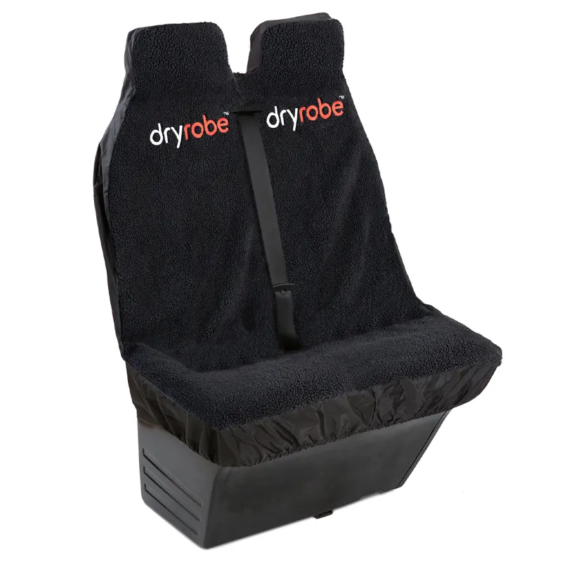 Dryrobe Double Van Seat Cover in Black/Black