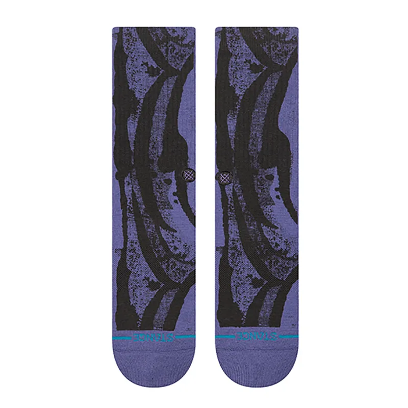 Stance Draper Crew Sock in Indigo-1