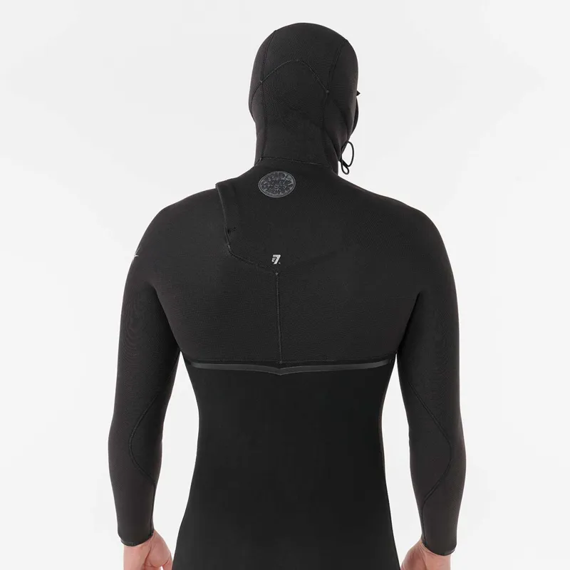 Rip Curl 2025 E Bomb 5/4mm Zip Free Hooded Wetsuit-5