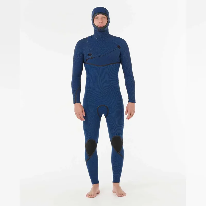 Rip Curl 2025 E Bomb 5/4mm Zip Free Hooded Wetsuit-7