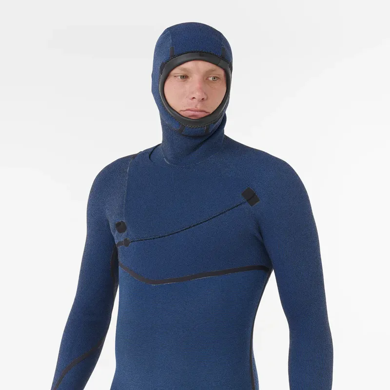 Rip Curl 2025 E Bomb 5/4mm Zip Free Hooded Wetsuit-8