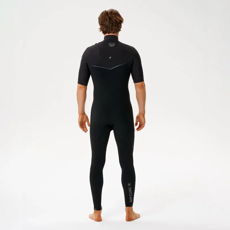 Rip Curl Mens E-Bomb 2/2mm Zip Free Short Arm Wetsuit-2