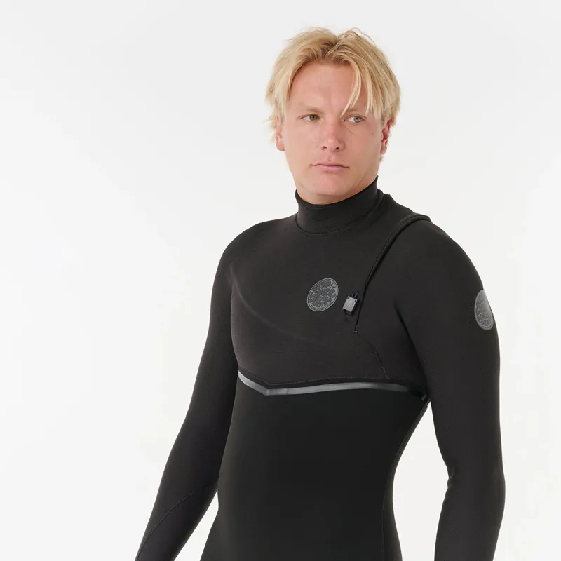 Rip Curl Mens E-Bomb 3/2mm Zip Free Wetsuit-4