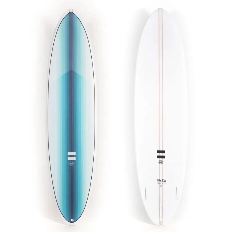 Indio The Egg Surfboard in Light Stripes - Futures