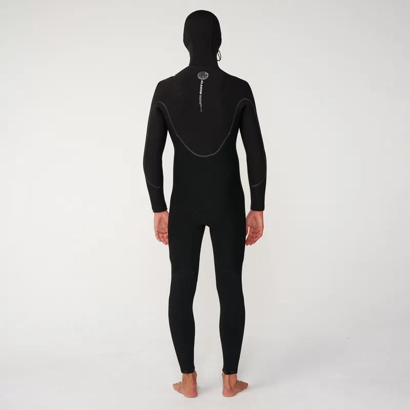 Rip Curl Elasto 5/4mm Chest Zip Hooded Wetsuit-1