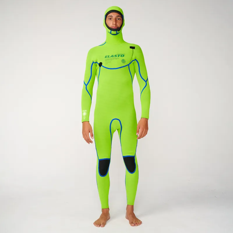Rip Curl Elasto 5/4mm Chest Zip Hooded Wetsuit-3
