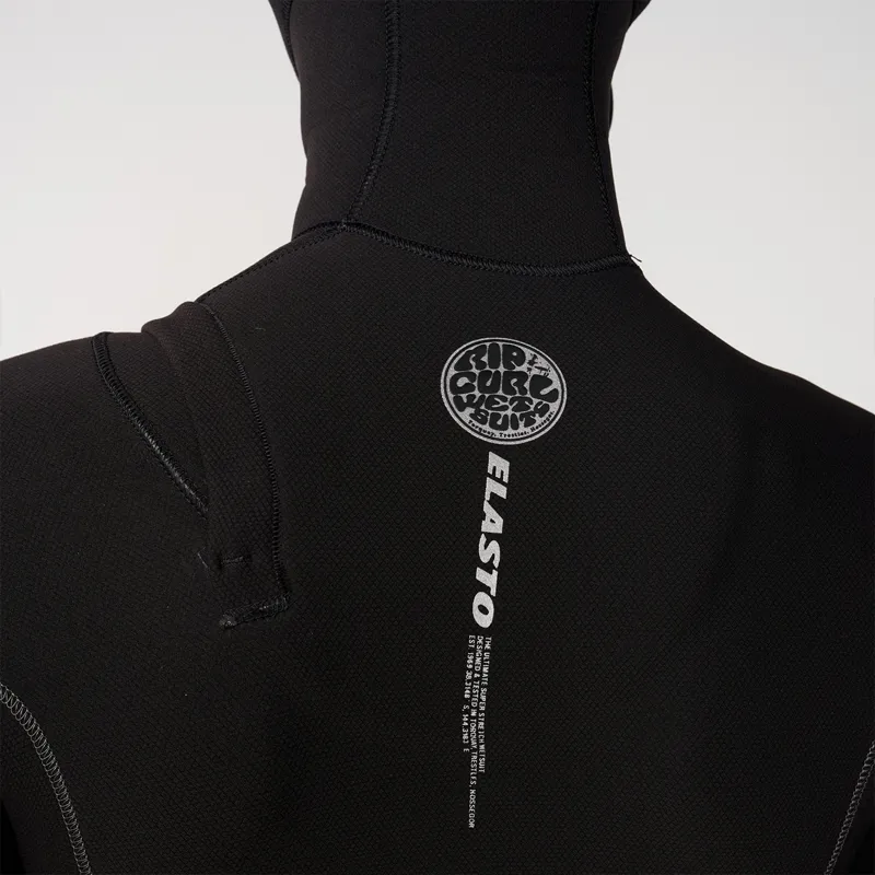 Rip Curl Elasto 5/4mm Chest Zip Hooded Wetsuit-5