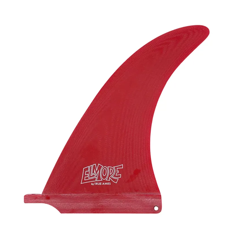 True Ames Troy Elmore 8 inch Egg Fin in Red