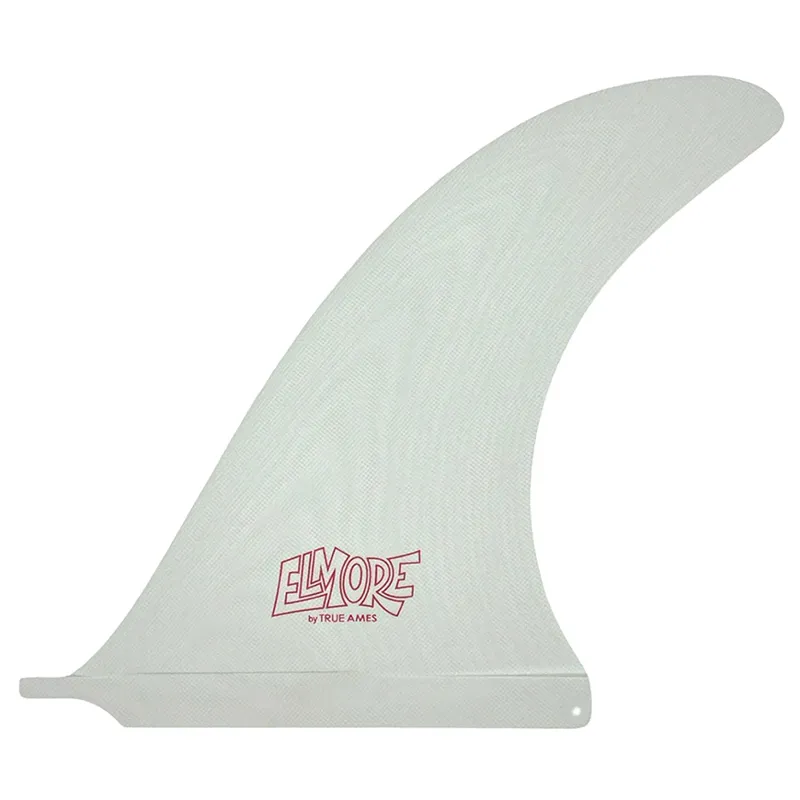 True Ames Troy Elmore 10 inch Pivot Fin in White
