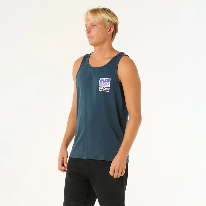 Rip Curl Raw Energy Trad Tank in Dark Navy-1