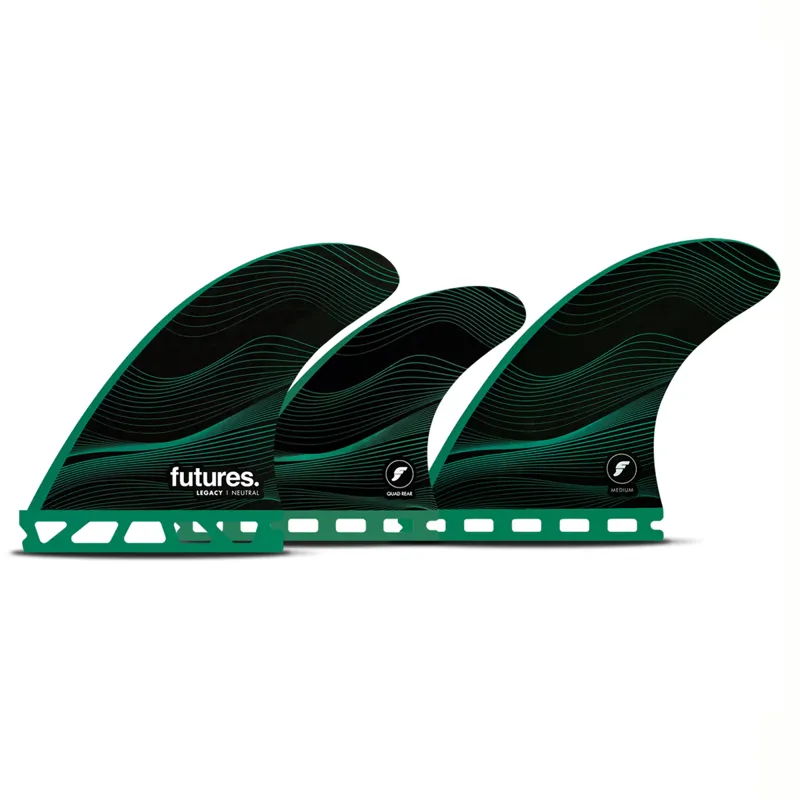 Futures Fins Neutral Honeycomb Legacy Tri-Quad Fin Set