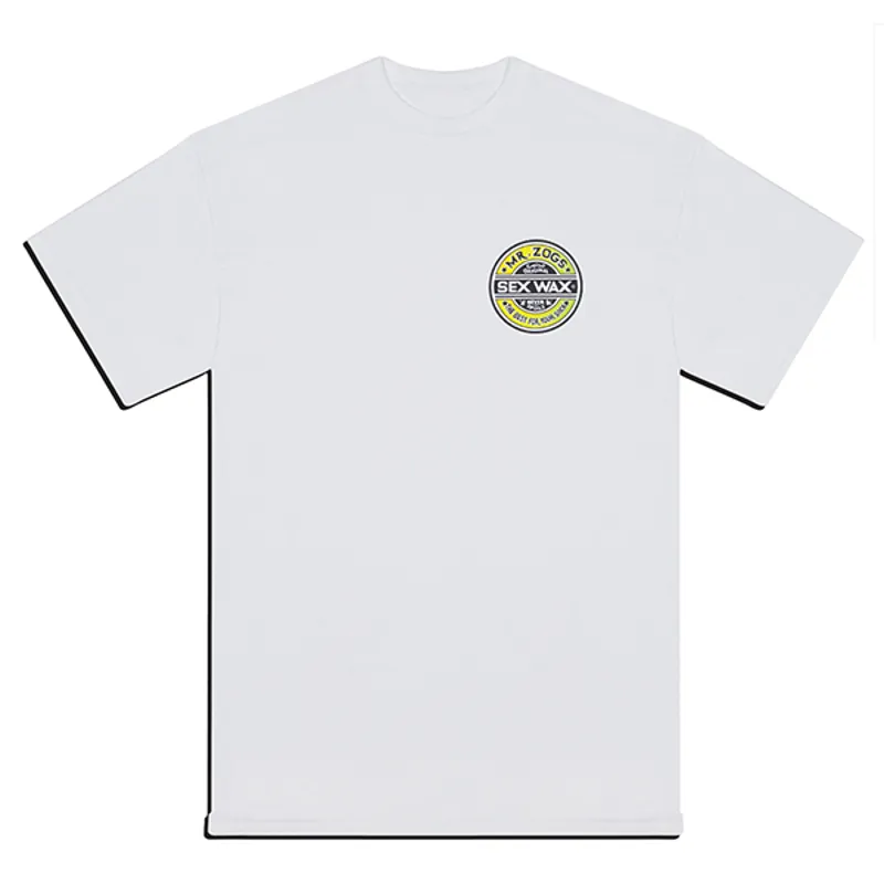 Sexwax The Fade Tee in White-1