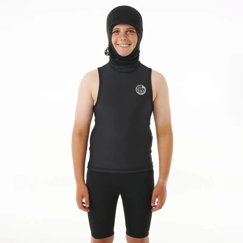 Rip Curl Kids Flashbomb Polypro Hooded Wetsuit Vest