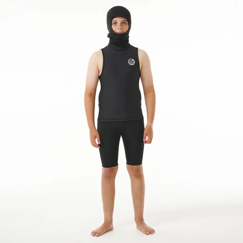 Rip Curl Kids Flashbomb Polypro Hooded Wetsuit Vest-1