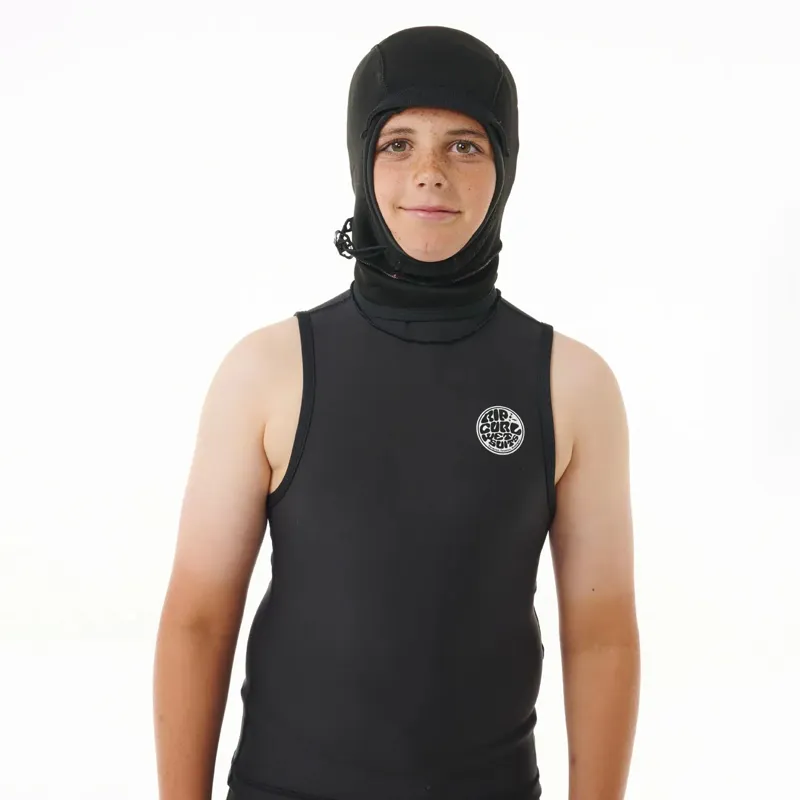Rip Curl Kids Flashbomb Polypro Hooded Wetsuit Vest-4