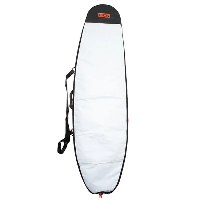 FCS Classic Fun Board Steel Blue-White Boardbag-1