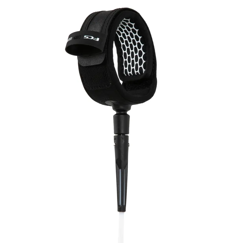 FCS 6ft Competition Essential Leash in White-2