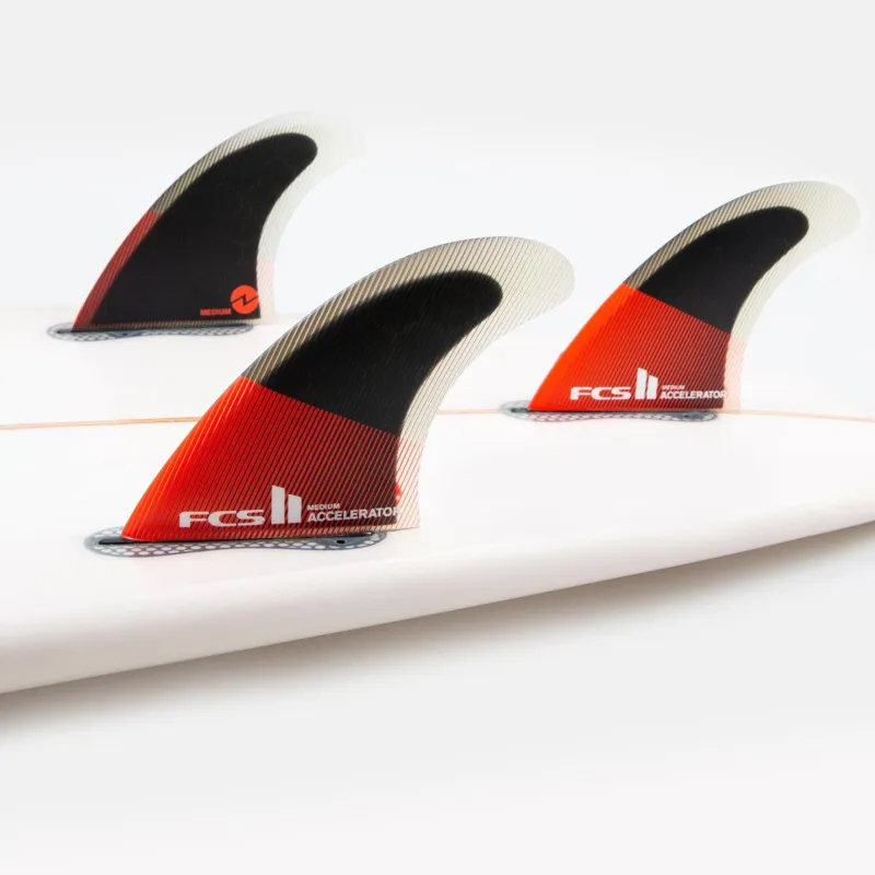 FCS II Accelerator PC Tri Fin Set-1
