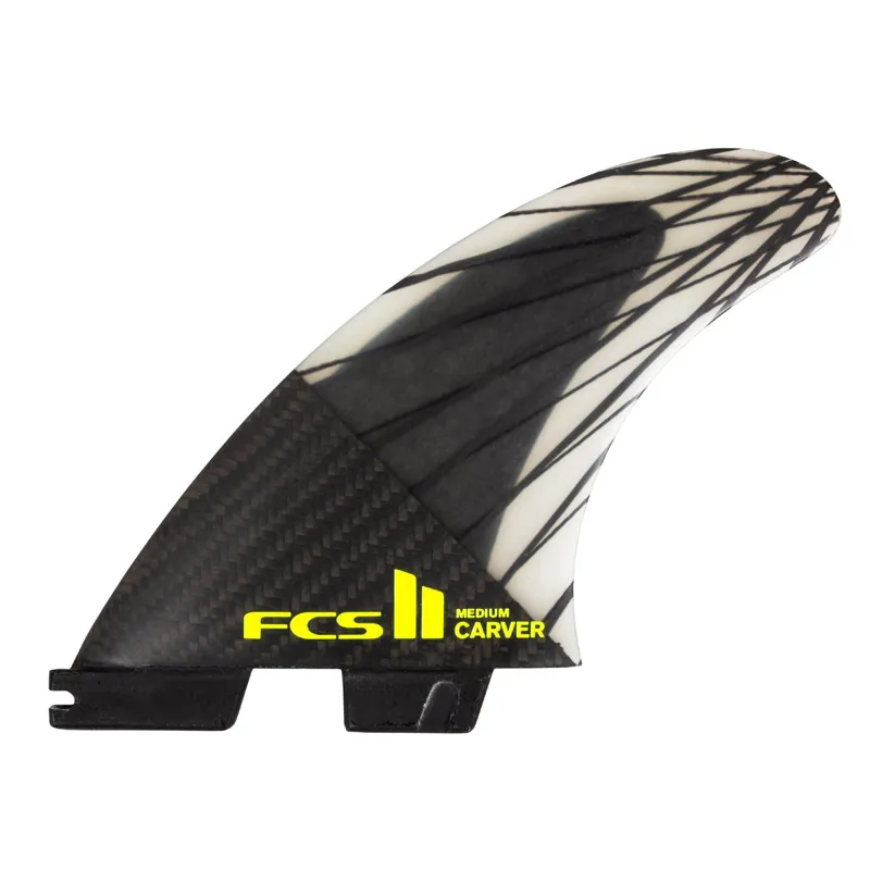 FCS II Carver PC Carbon Tri Fin Set