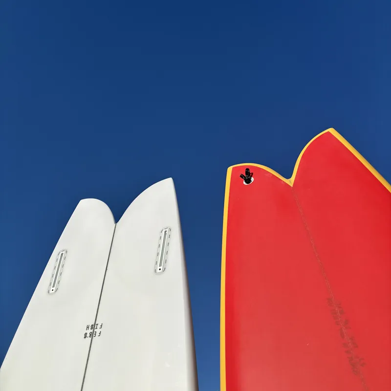 Channel Islands Feb's Fish Surfboard - Futures-9