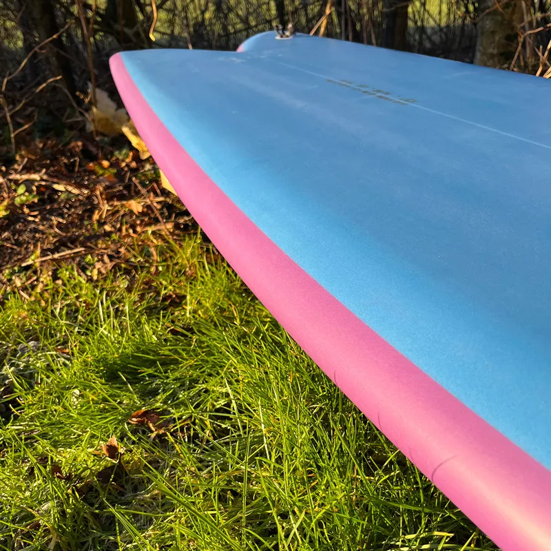 Channel Islands Feb's Fish Surfboard in Blue - Futures-5