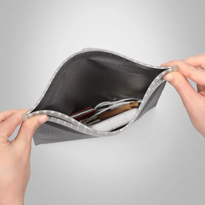 Fidlock Hermetic Dry Bag Mega in Transparent/Grey-1