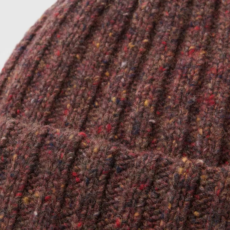 Passenger Fisherman Merino Wool Beanie in Brambleberry-2
