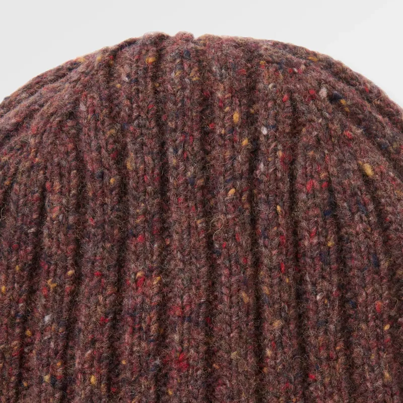 Passenger Fisherman Merino Wool Beanie in Brambleberry-3