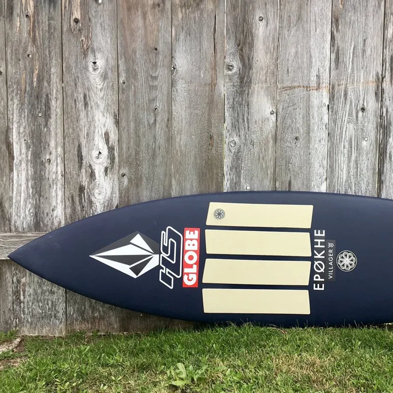 Octopus Front Foot Corduroy Deck Grip in Cream-2