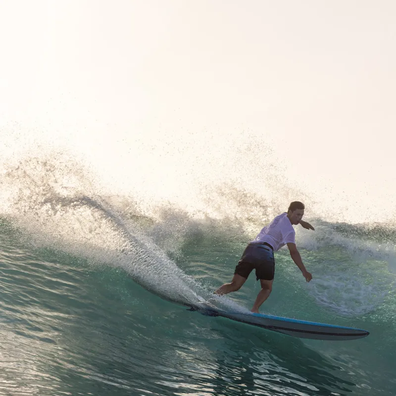 Torq Mod Fun V+ Surfboard in Clay - Futures-3