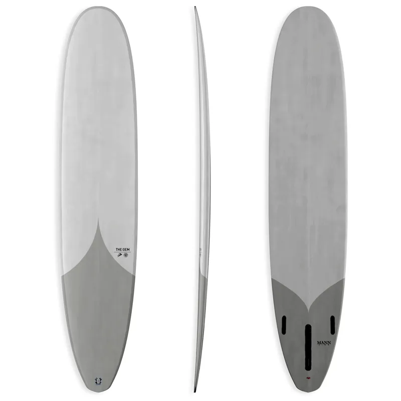 Firewire Thunderbolt Red TJ The Gem Brushed Clear Surfboard - FCS2