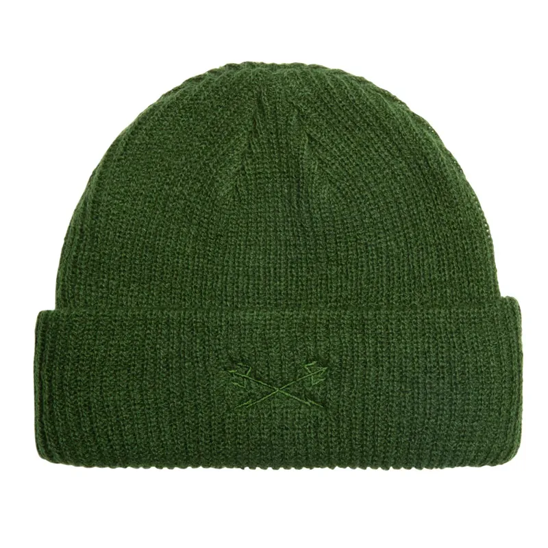 Dark Seas Go To Beanie in Green
