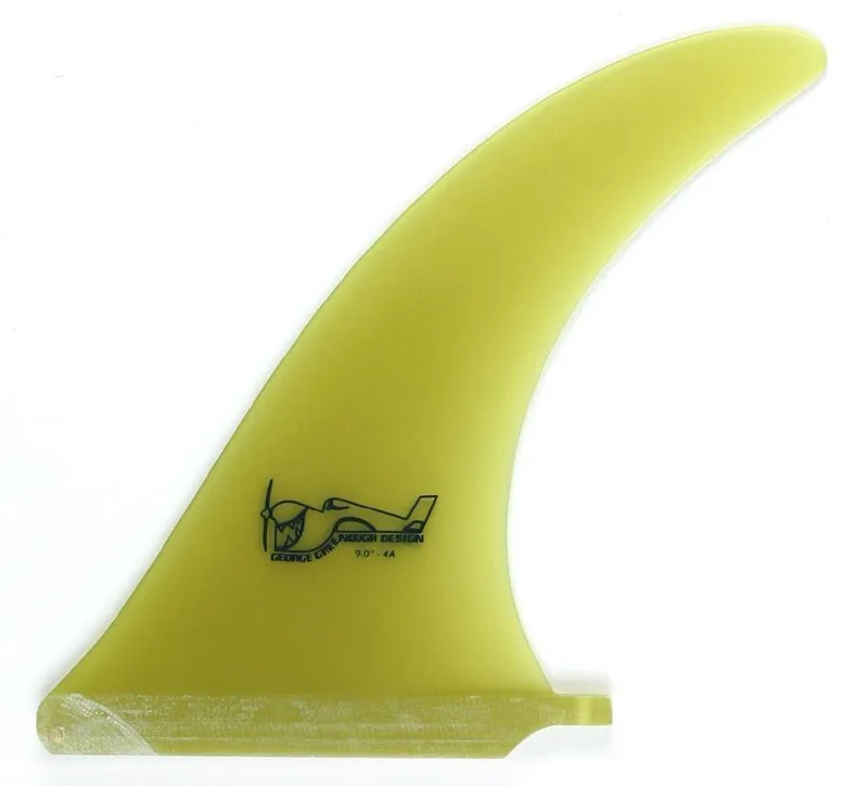 True Ames Greenough 4-A Single Fin in Yellow