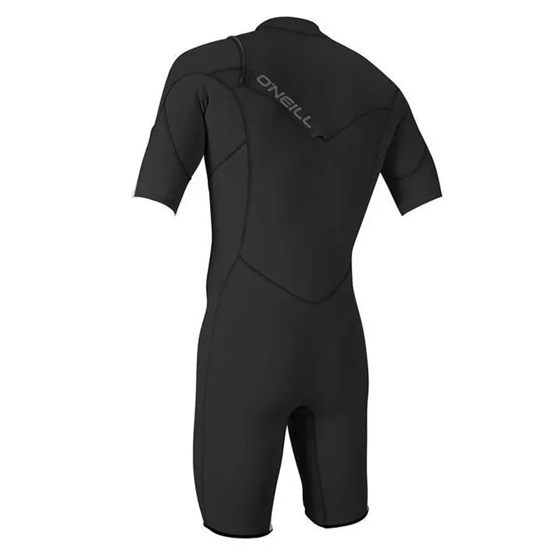 O'Neill Hammer 2mm Chest Zip Shorty Wetsuit in Black-1