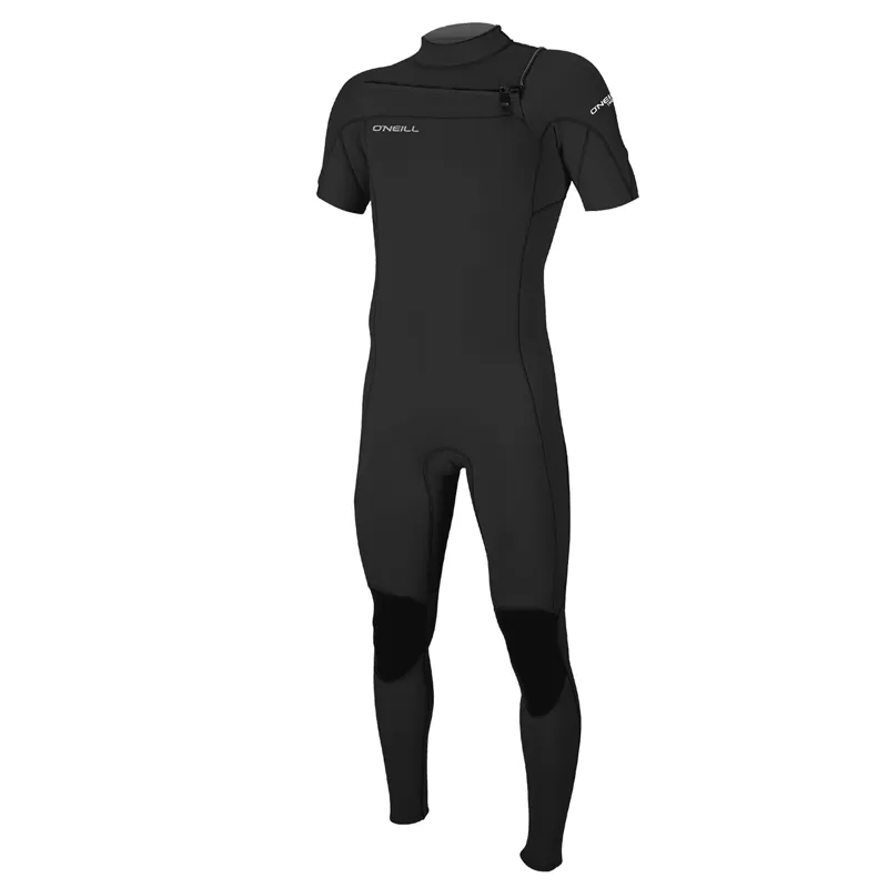 O'Neill Hammer 2mm Chest Zip Short Sleeve Wetsuit in Black