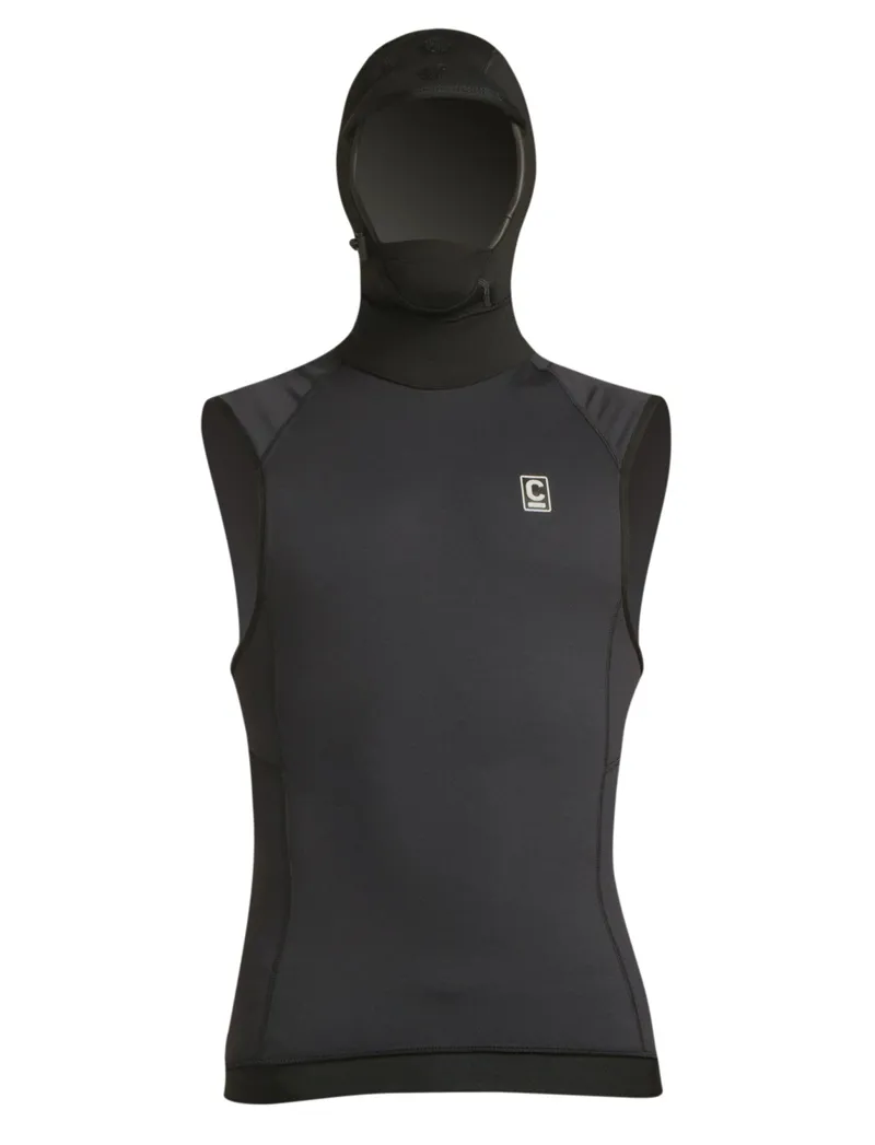 C-Skins Thermal Skins Short Sleeve Hooded Vest