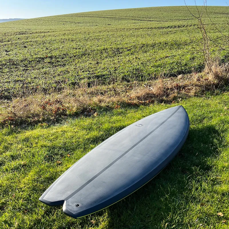 Thunderbolt Surfboards Skindog Hydroplane in Yellow/Carbon - FCS2-4