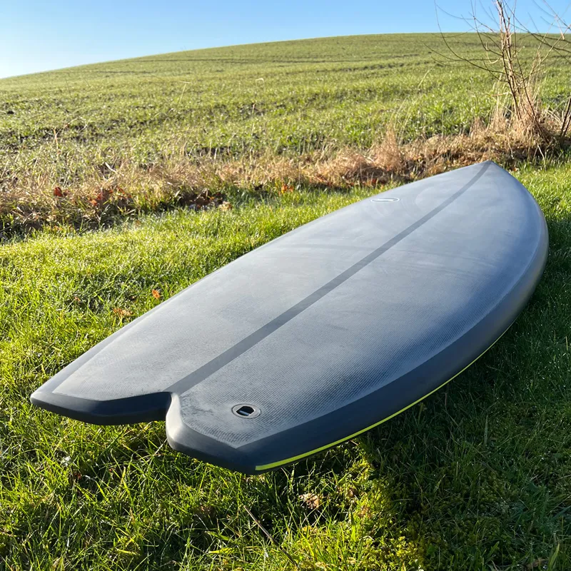 Thunderbolt Surfboards Skindog Hydroplane in Yellow/Carbon - FCS2-6