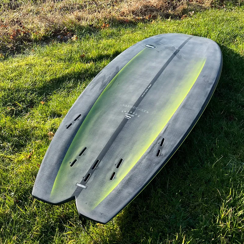 Thunderbolt Surfboards Skindog Hydroplane in Yellow/Carbon - FCS2-8