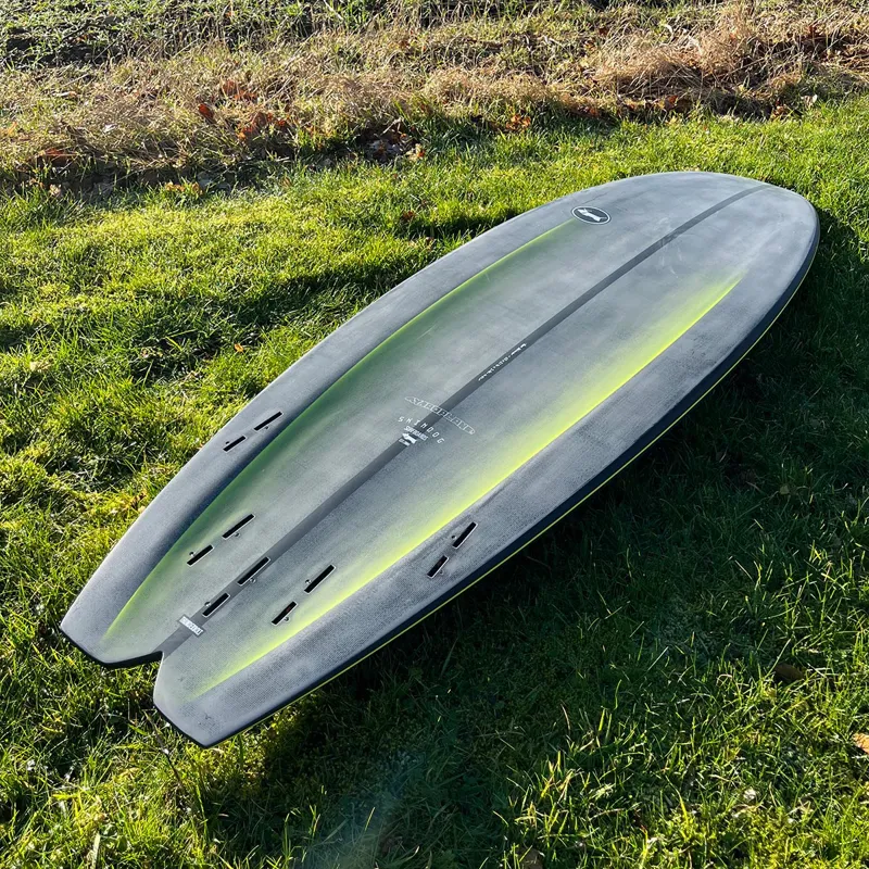 Thunderbolt Surfboards Skindog Hydroplane in Yellow/Carbon - FCS2-1