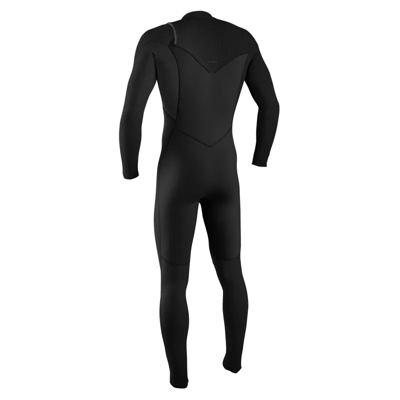 O'Neill Hyperfreak 3-2mm+ Chest Zip Wetsuit in Black-1
