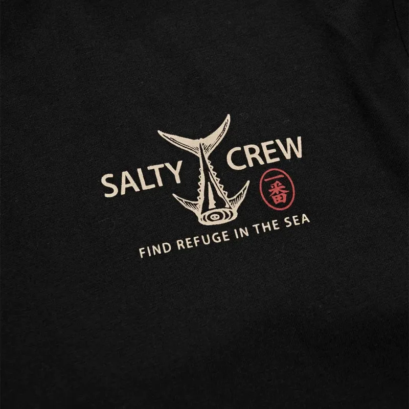 Salty Crew Ichiban Tee in Black-2