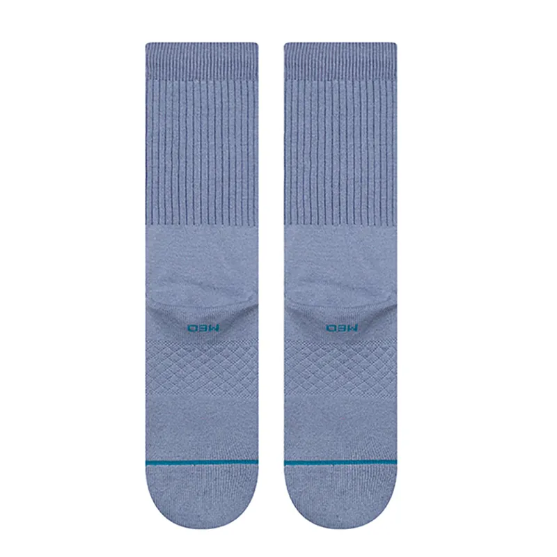 Stance Icon Pop Crew Sock in Stone Blue-2