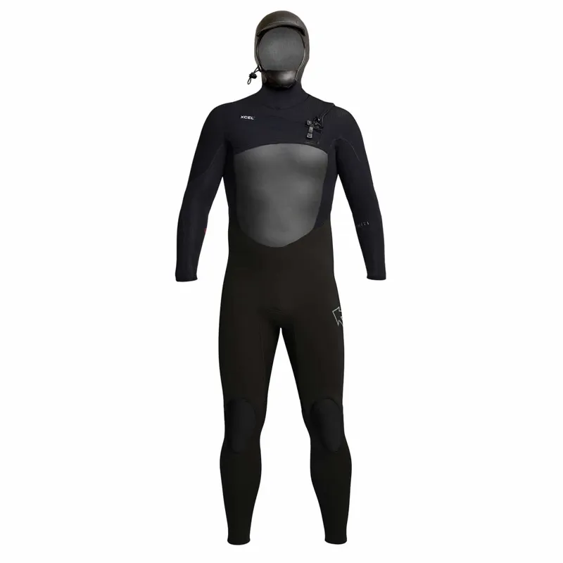 Xcel Infiniti 5-4mm Chest Zip Hooded Wetsuit