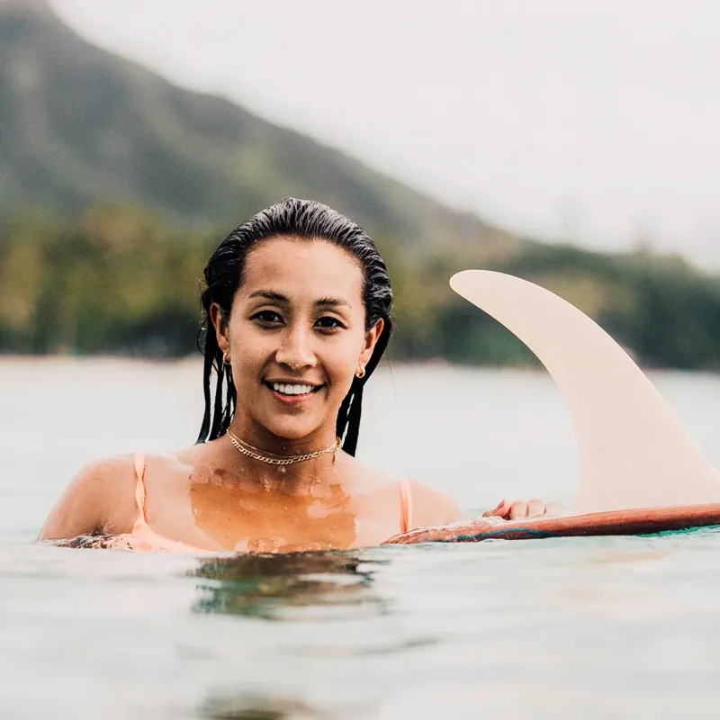 FCS Kelia Moniz PG 9.75in Single Fin in Sand-2