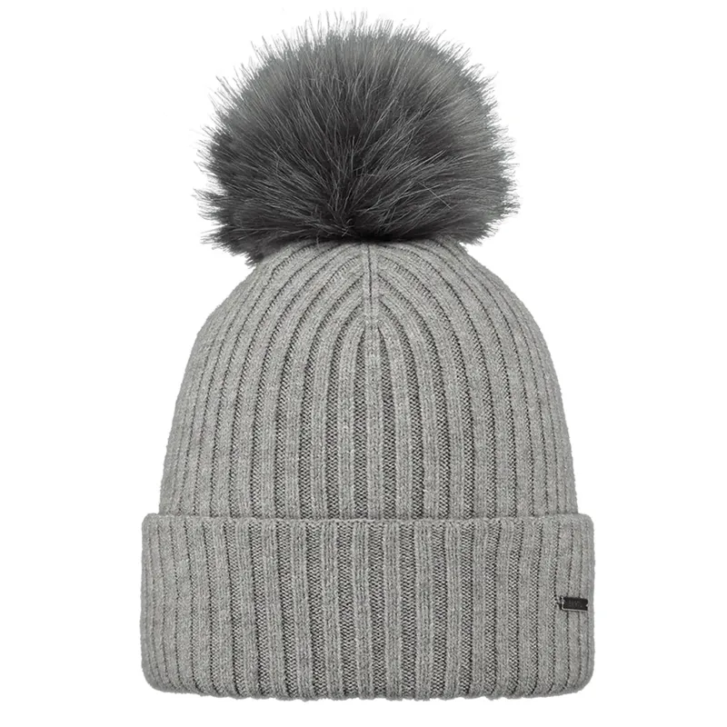 Barts Kenzie Beanie in Heather Grey