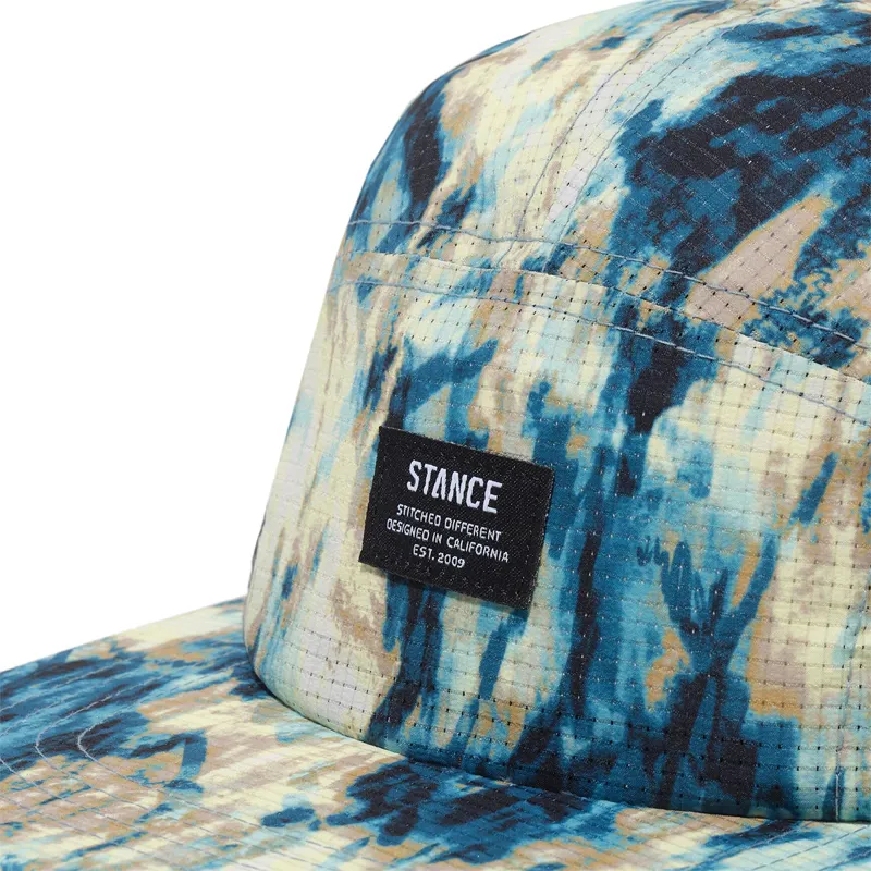 Stance Kinetic Adjustable Ripstop Cap in Teal Camo-2
